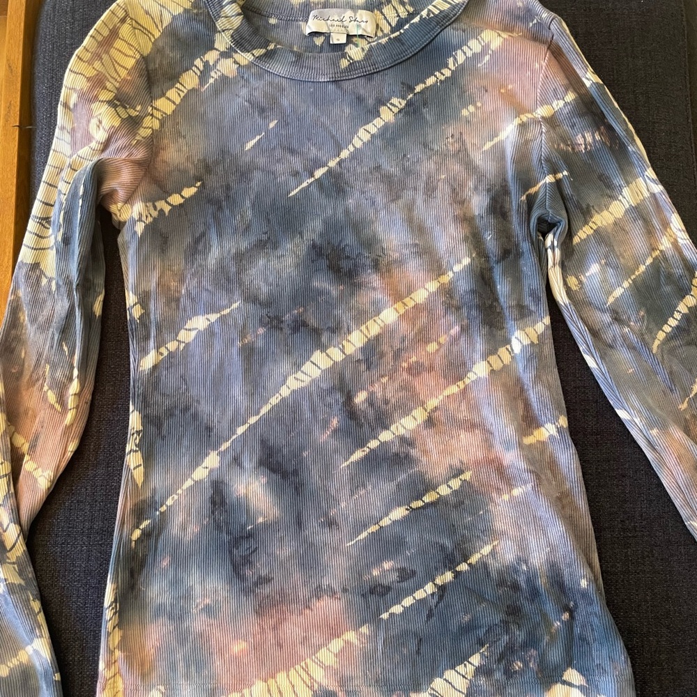 Tie dye long sleeve shirt